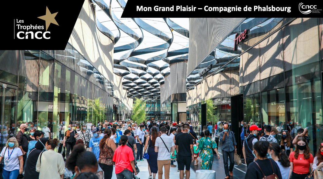 Aujourd'hui, direction le #centrecommercial Mon Grand Plaisir du groupe <a href="/CieDePhalsbourg/">CieDePhalsbourg</a>, l'un des candidats aux #TrophéesCNCC 2020.
Les lauréats seront sélectionnés par notre jury le 22 juin prochain, et révélés au #SIEC en octobre prochain !
mongrandplaisir.com