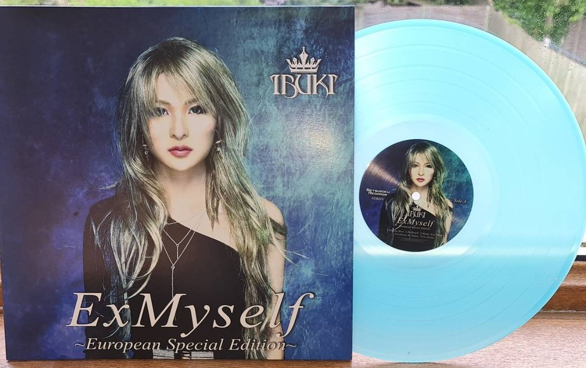 PsychomanteumR's tweet photo. Finally...
@vocal_IBUKI ExMyself ~European Special Edition~ LP ltd edition blue vinyl is IN STOCK!
Thank you all for your patience during the delay. Orders will ship out ASAP! Don't have yours yet? Order now!
https://t.co/nbJTBoC2TD
#IBUKI #vinylrecords #HeavyMetal #ExMyself https://t.co/6UhA6tbVQJ