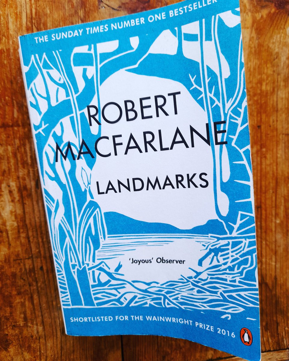 In the spirit of <a href="/RobGMacfarlane/">Robert Macfarlane</a>'s #landmarks I've coined (probably already exists) a neologism/portmanteau: "inspicational"
Inspirational - the work, prose and topics are just that, &amp; educational - the glossaries, bibliography and messages are lessons for now &amp; the future.