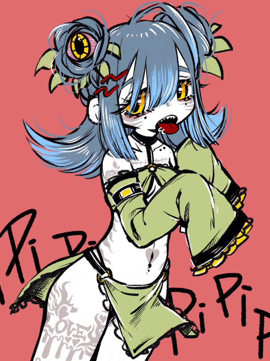 ぴぴぴぴぴ Nachi 大阪 乙女の品格展のイラスト