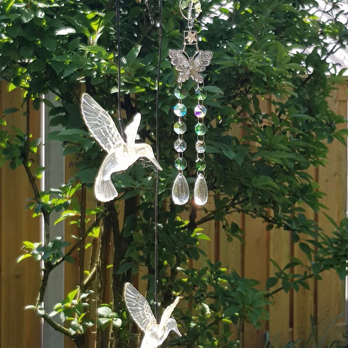 art_marieke's tweet image. #suncatchers #available
Variable colors &amp;amp; shapes available
Picture: green, silver, clear