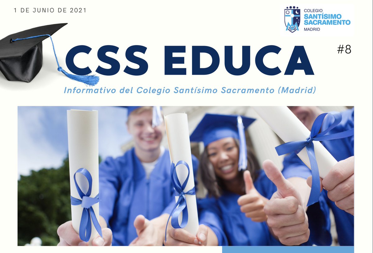 CStmoSacramento's tweet photo. ¡Ya está aquí el informativo de este mes! Celebraciones, graduaciones, actividades, obra social y mucho más...
https://t.co/OVNEVNLHzR
#CSSEDUCA https://t.co/9F7ZEKO41N