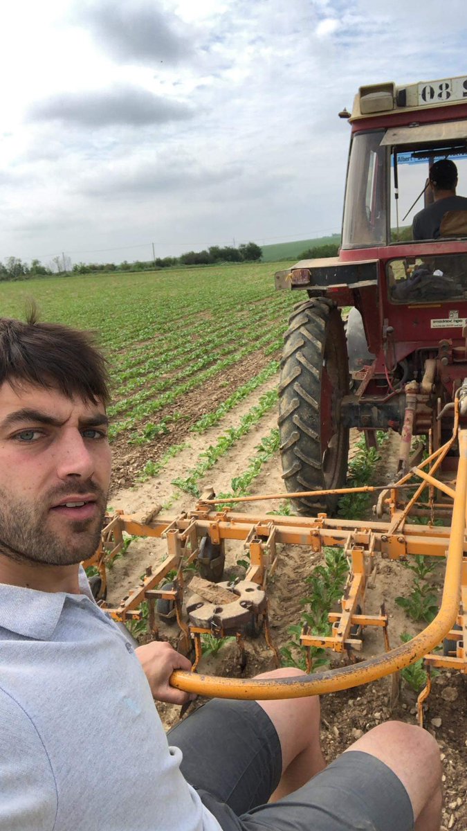 ja_somme's tweet photo. Un #JeudiPhoto entre enrubannage, binage, ensilage et désherbage 🌱... nos agriculteurs prennent soin de leurs cultures et produisent l’alimentation pour leurs animaux 🐮 https://t.co/wKH1YXRPOV