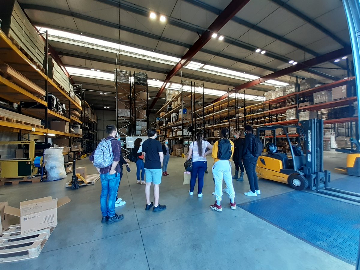 #1jeune1solution avec l'entreprise DYADEM : visite des locaux et échanges sur les postes proposés 👉 Bilan 🔝7 jeunes intéressés qui ont laissé leurs CV 👍 #Avecpoleemploi #Tours Ronsard #TousMobilisés pour l'emploi des jeunes 👌 @poleemploi_RCVL