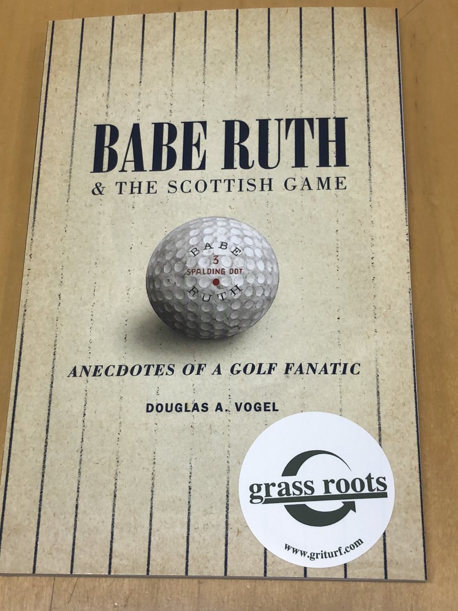 Our good friend, Doug Vogel stopped by to sign copies of his new book “Babe Ruth and the Scottish Game”
⚾️⛳️🏴󠁧󠁢󠁳󠁣󠁴󠁿