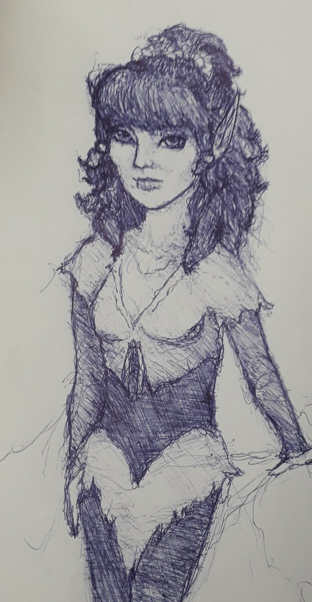 JoeSiw91's tweet photo. Continued on my fanart of @elfquest 's Moonshade and then went and sketched Nightfall and Leetah
Moonshade, Nightfall and Leetah are copyright of WaRP Graphics
#fanart #ElfQuest #WaRPGraphics #lefthanded https://t.co/bfMDjuj3nf