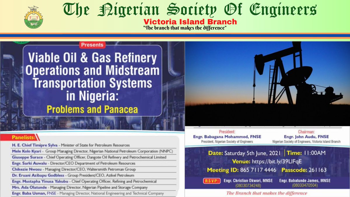 The Nigerian Society of Engineers Victoria Island tweet media