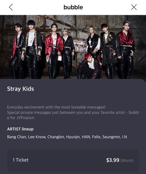 krsellmy's tweet photo. Stray Kids Bubble Giveaway (1 ticket)

this ga is to appreciate stays hardwork, you did so well!! ☺️

- 🇲🇾 only
- must like &amp; rt!
- reply with how you became a stay~
- 2 random winners (1 ticket each)
- ends on June 5th - 8pm (malaysia time!)

goodluck! 🥰 https://t.co/SXg3Gxpu7O