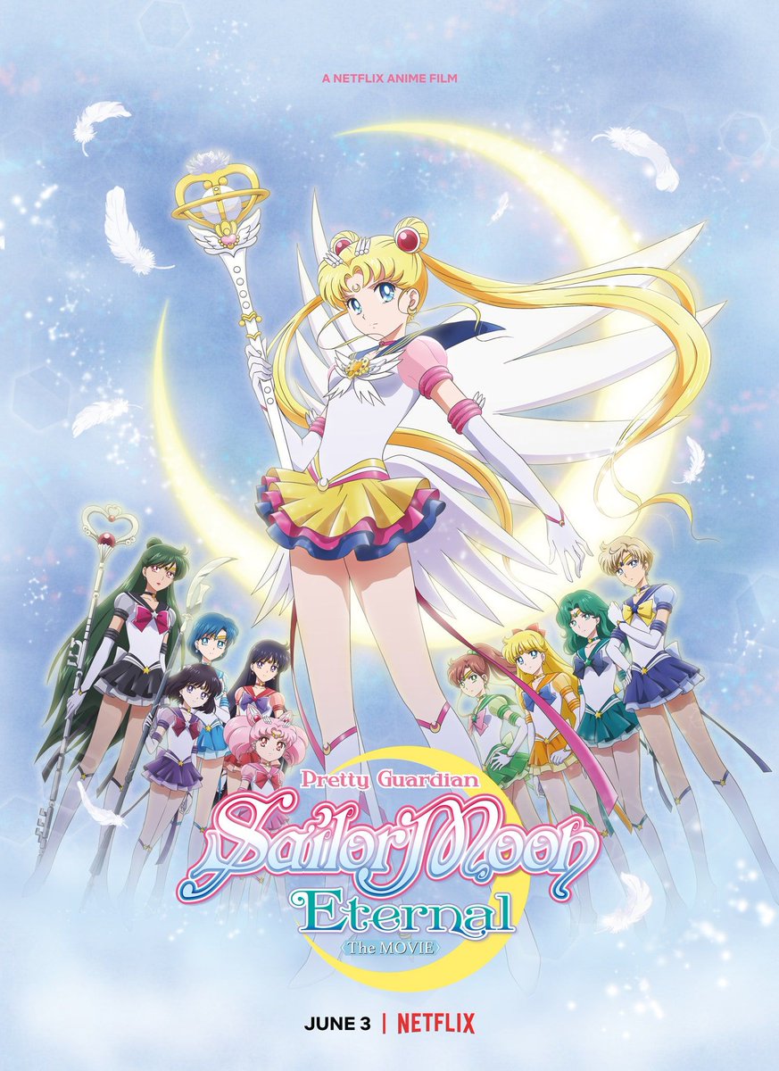 crystalconlive's tweet image. TODAY!

Pretty Guardian Sailor Moon Eternal: The Movie - Parts 1 &amp;amp; 2 only on NETFLIX

Thursday June 3, 2021

The Moonlight is a messenger of love.⠀
⠀
#CrystalCon #SailorMoon #Netflix #MagicalGirl #SailorMoonEternal #Toei #StudioDEEN #Anime #Movie #Otaku #Film #Animation