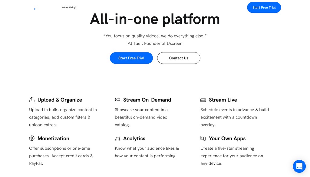 BforBloggers's tweet image. Unscreen Review – A Powerful VOD and OTT Platform (2021)
▸ lttr.ai/hd47

#OTTplatform #VOD #BforBloggers