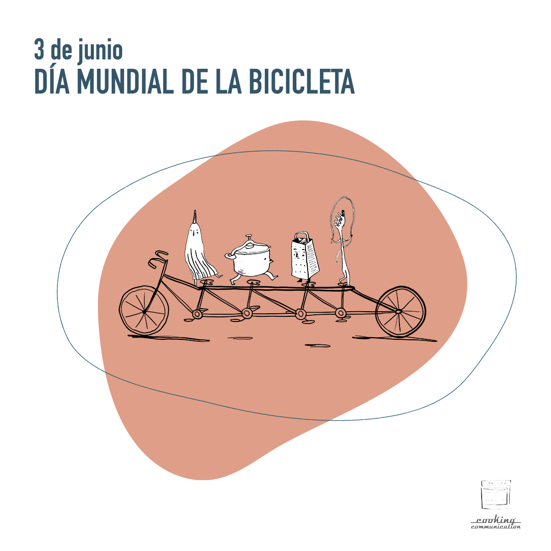 Hoy celebramos el Día Mundial de la Bicicleta, uno de los medios de transporte más #sostenible y beneficioso para la salud de las personas. ¿Cuántos utilizáis la #bicicleta para desplazaros habitualmente?