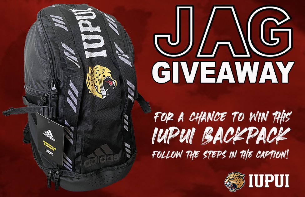 iuindy_wbb's tweet photo. 🎒𝗝𝗔𝗚 𝗚𝗜𝗩𝗘𝗔𝗪𝗔𝗬‼️
Want to win a brand new IUPUI Adidas backpack? Follow the steps below👇

1. Follow our new Twitter handle @IUPUI_WBB 

2. Retweet and like this post

3. Reply and tag a friend. More tags = more chances to win

Winner will be announced on Friday @ 3 pm! https://t.co/F7fsXlm2d8