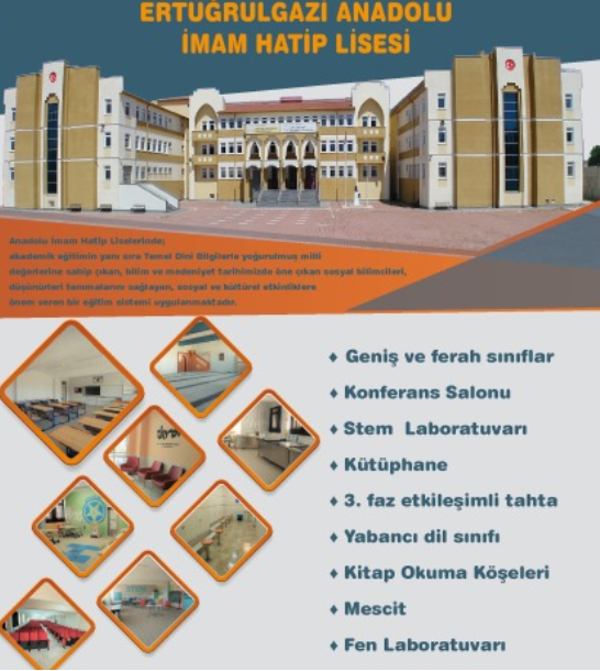 Milli Eğitim Bakanlığı tarafından Hazırlanan İmam Hatip Okulları Tanıtım Materyallerl
Anadolu imam Hatipi Liseleri Tanıtım Slaytı
dogm.meb.gov.tr/.../Anadolu_im…...
Anadolu imam Hatipi Oaraokulları Tanıtım Slaytı
dogm.meb.gov.tr/.../imam_hatip…...