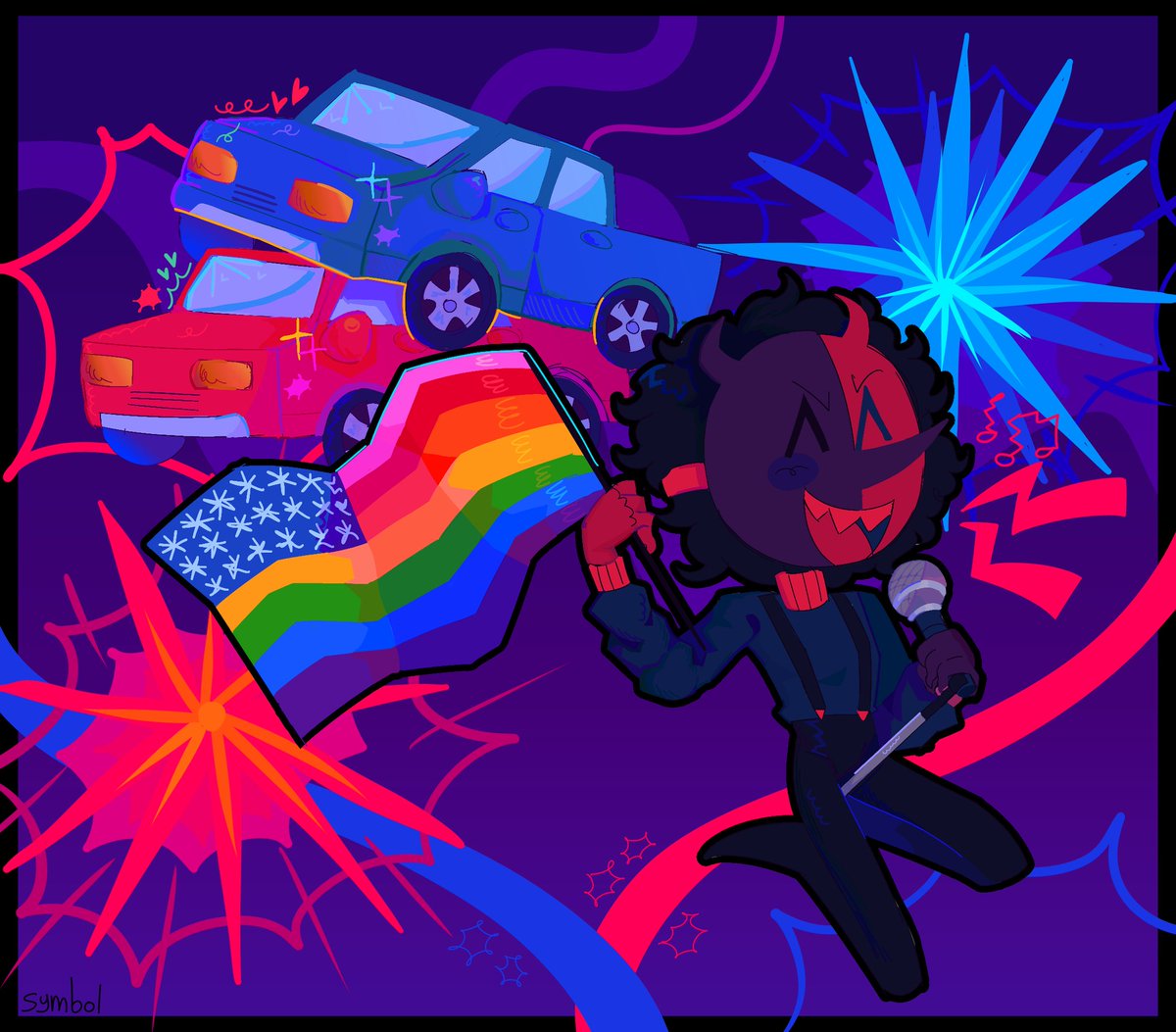 sillysymbol's tweet image. #VisibleNonbinary hiii im aster (he/it) and !!! I like to draw