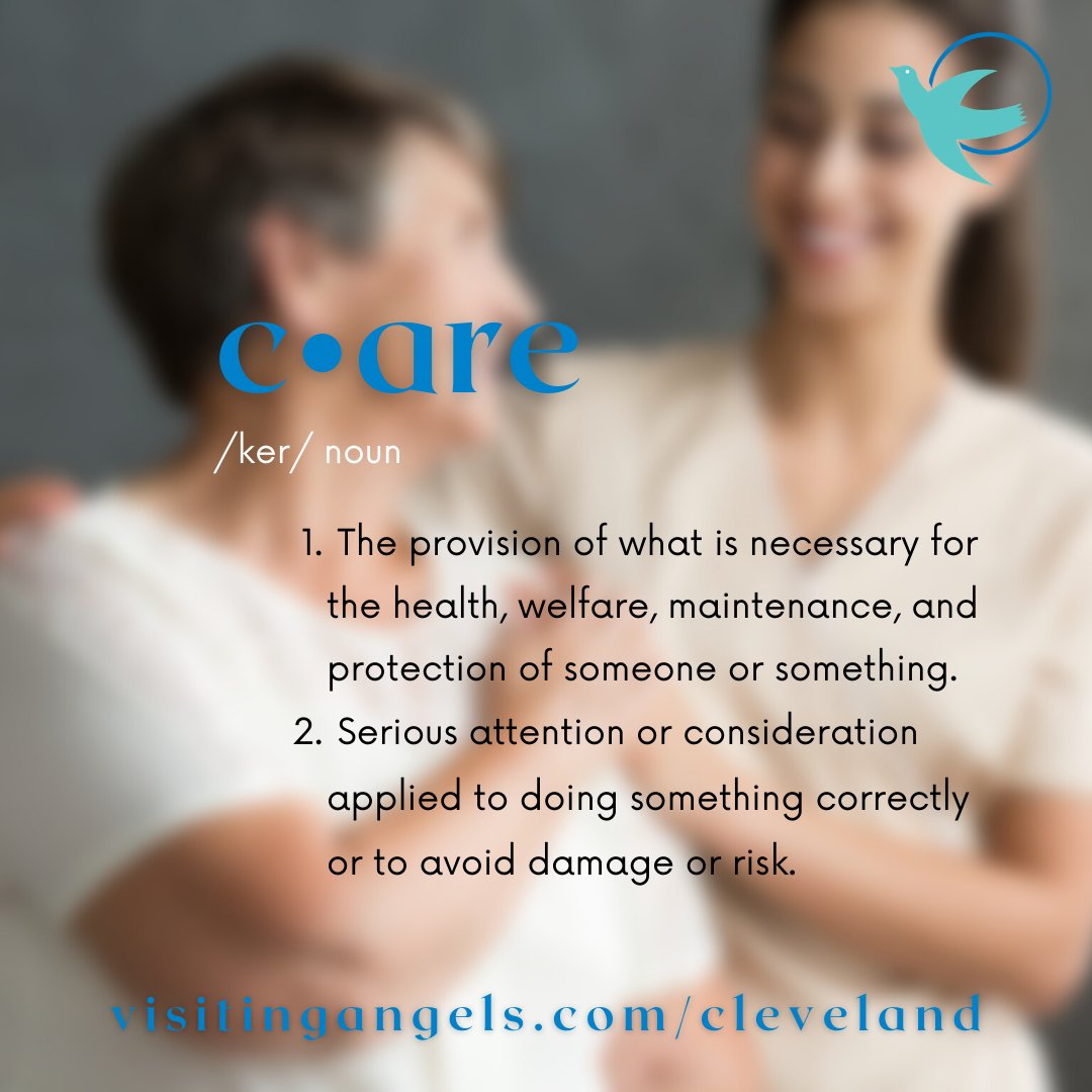 ClevelandAngels's tweet photo. It's our job to #care - Tap the link in our bio to learn more about our #seniorcare services today! #visitingangels #visitingangelscleveland #clevelandangels π https://t.co/NfvkOTkAyd
