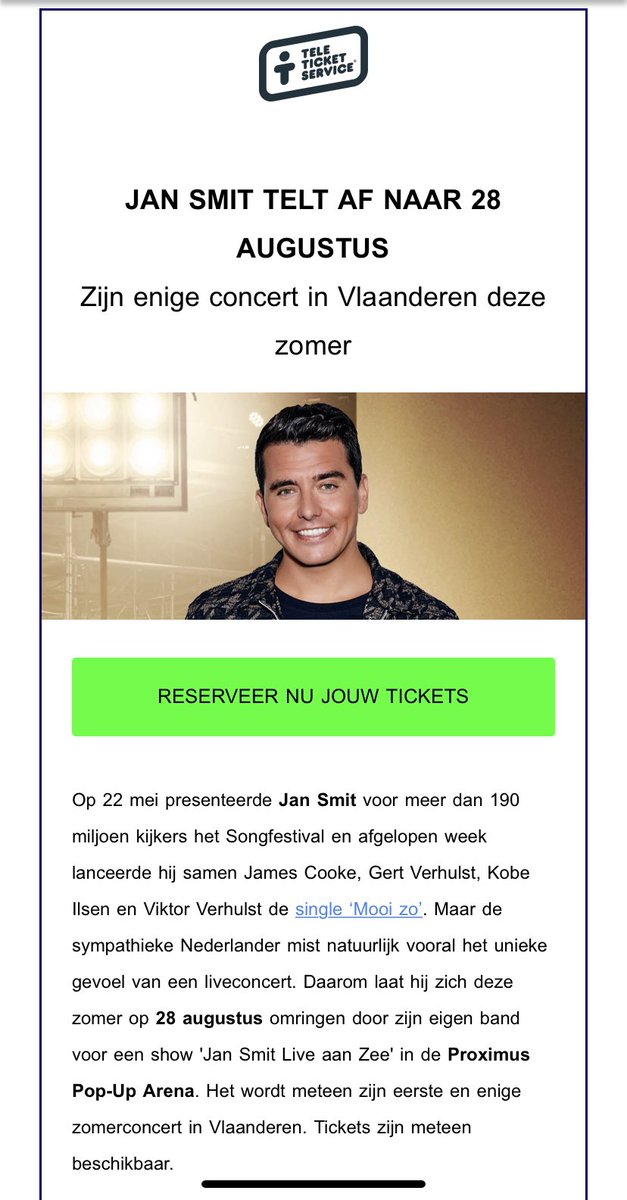 Zij weten het altijd mooi te brengen. 😊😄🥳 #mail #teleticket <a href="/JanSmit/">JAN SMIT</a>