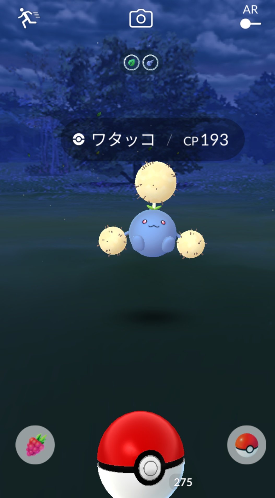 かっちゃん ８ ８gofest横浜 昨日ポケモンｇｏでゲットした２進化ポケモン ワタッコ ワタッコ ワタッコ ダーテング それぞれハイボとパイルを４個ずつ使ってゲットしました ダーテングは野生では初めて見た気がする ってレジェンド