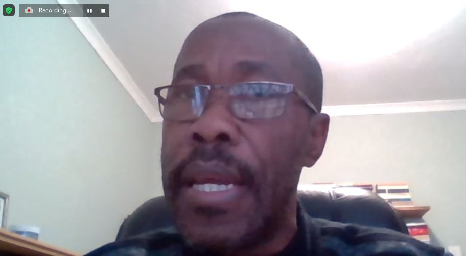 ATAFtax's tweet photo. #FACTI Mr Setsoto Ranthocha, standing in for Thabo Khasipe, Lesotho Revenue Authority, takes the virtual floor and notes the work and success on transfer pricing that the country has achieved.
#FACTI2021 https://t.co/Ydbu7bnEnU