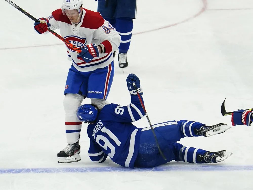For all the Canadian fans who are calling this a dirty hit, with contact to the head... let’s point out what direct “head contact” looks like... accident or not.
