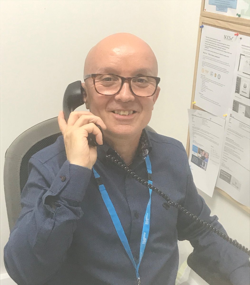 Are you considering a career in care?  Would you like to know more? 
At Bluebird Care Worcester and Wychavon, our Care Manager Andy is super friendly and passionate about care and would love to talk to you. 
Why not give him a ring on 01386 764830.😃