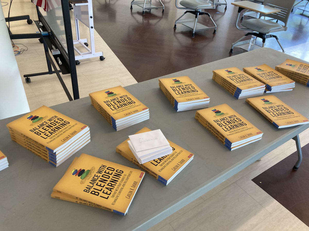 pvinogradov's tweet photo. How do you empower teachers to build on all they have learned this year? A shared Tucker book study of course! Thank you @Catlin_Tucker for supporting so many teachers this year! https://t.co/jWnVnXh70F