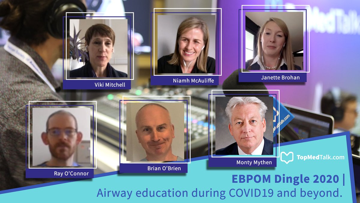 EBPOM Dingle 2020 | Airway education during COVID19 and beyond.

🎙️📲 topmedtalk.com/airway-educati…

What is the future of training, what have we learned and what must we prioritize in the near and long term future?

Subscribe FREE ✅ topmedtalk.com
#FOAMed #MedTwitter