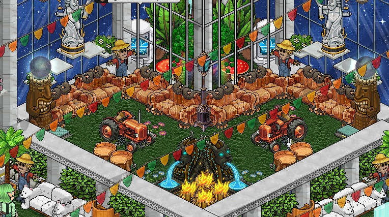agenciadidas's tweet photo. O forro já começou! A fogueira está queimando! É São João! Uma época de muita cultura e de tradições chegou! 🌽🔥

Nossa sede do @Habblivein já entrou no clima de festejos! Chegou a hora de pegar a pipoca e o milho! https://t.co/X4Sawl8Bts