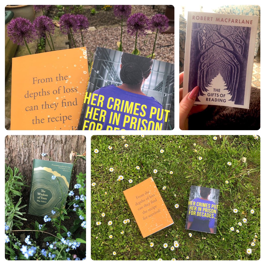 MrsRIWhittaker's tweet photo. My latest reads from Porthmadog and Appleton Readers. A mixed bag of reviews but I have a new passion for trees and a longing to visit ‘the Neck’! #reading #readingforpleasure #englishteacher  #breakingout #thecookbookofcommonprayer #thewisdomoftrees #thegiftsofreading https://t.co/KNY1pWlF3f