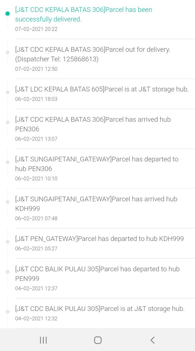 Sarah Engkuskin V Twitter Macam Mana Nak Baca Tracking J T Dekat Shopee 1 Sender Is Preparing To Ship Your Parcel Ni Maksudnya Seller Dah Process Tracking Number Dan Order Dah