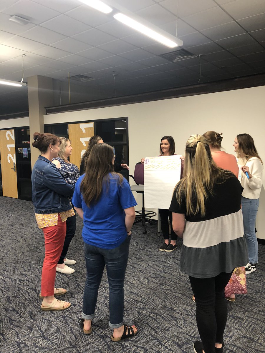 KBuryanek's tweet photo. Teachers amaze me. Day 1 of summer break and teachers are dreaming what #FutureReady looks like. They will make dream a reality. #FutureReadySC @thomascmurray @siouxcityschool https://t.co/3pAKbBNQrF