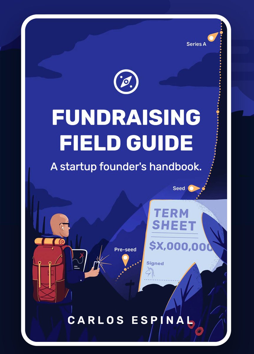 Highly recommended read for any start up founder on the fundraising road. Big thanks to <a href="/cee/">Carlos Espinal</a>  from <a href="/seedcamp/">seedcamp</a>! Grab your copy at ow.ly/Sv5t50F2dpK