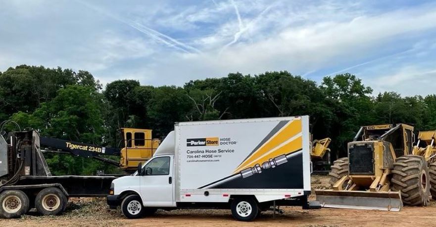 AdmarkGraphics's tweet image. Into the thick of it! #carolinahoseservice #serviceonthego #thebackyardigans #Admarkgraphics #Beseen