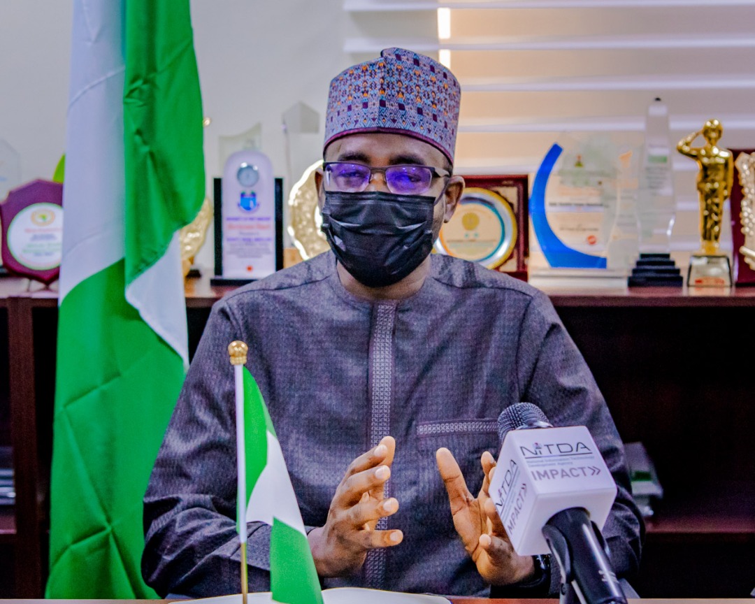NITDANigeria's tweet photo. To further promote Smart Education Initiatives, the Director General, @NITDANigeria @KashifuInuwa received the Executive Secretary of Universal Basic Education Commission (UBEC), Dr Hamid Bobboyi and team on courtesy visit at the Corporate Headquarters. https://t.co/NME8YLcf0S
