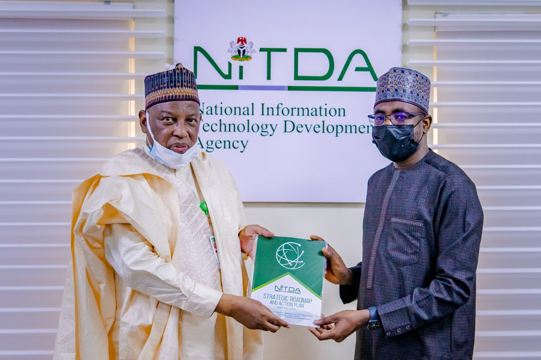 NITDANigeria's tweet photo. The purpose of the visit is to create synergy and explore areas of partnership between the Agency and Commission in Smart Education Intiative and Digital Literacy. https://t.co/tsrKUBj7BL
