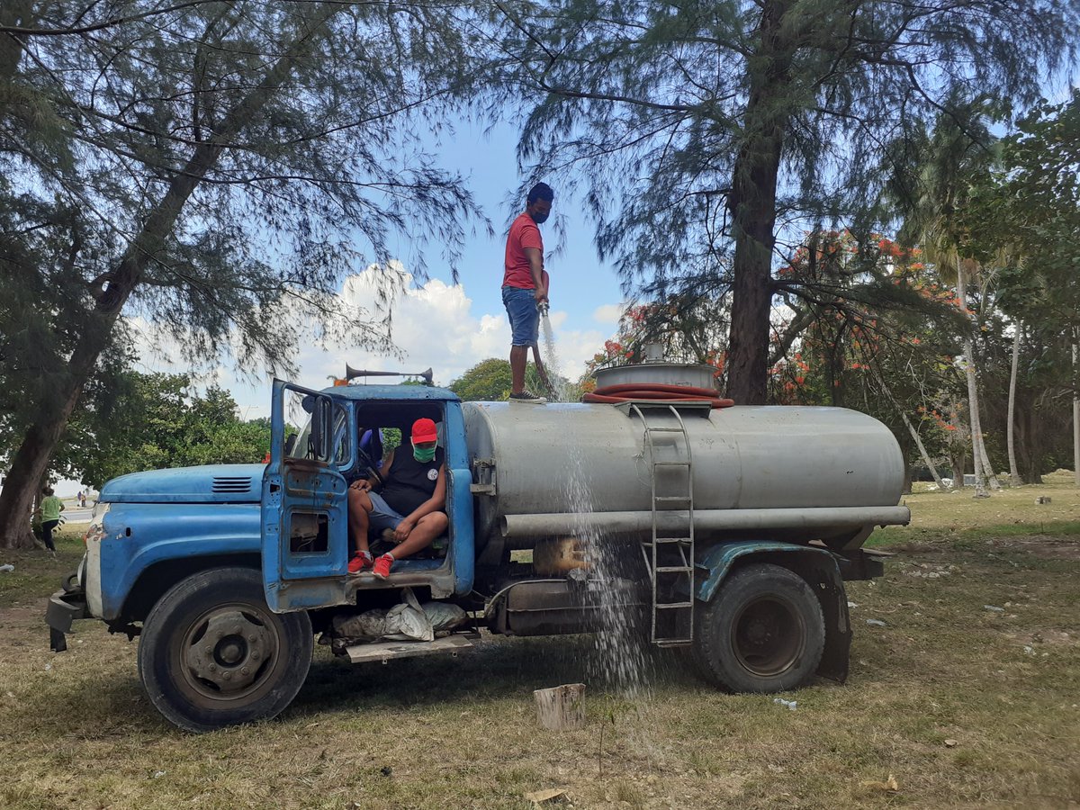 En el marco de la jornada Juventud en Verde  realizan jóvenes capitalinos siembra de 63  plántulas en saludo a nuestra revolución y un cedro  celebrando el 90 cumpleaños del General de Ejercito Raúl Castro <a href="/JeillerB/">Jeiller Carmona Brito</a> <a href="/YCotorruelo/">Yosmany Cotorruelo</a> <a href="/AhmedValdsMart2/">Ahmed Valdés Martínez</a>