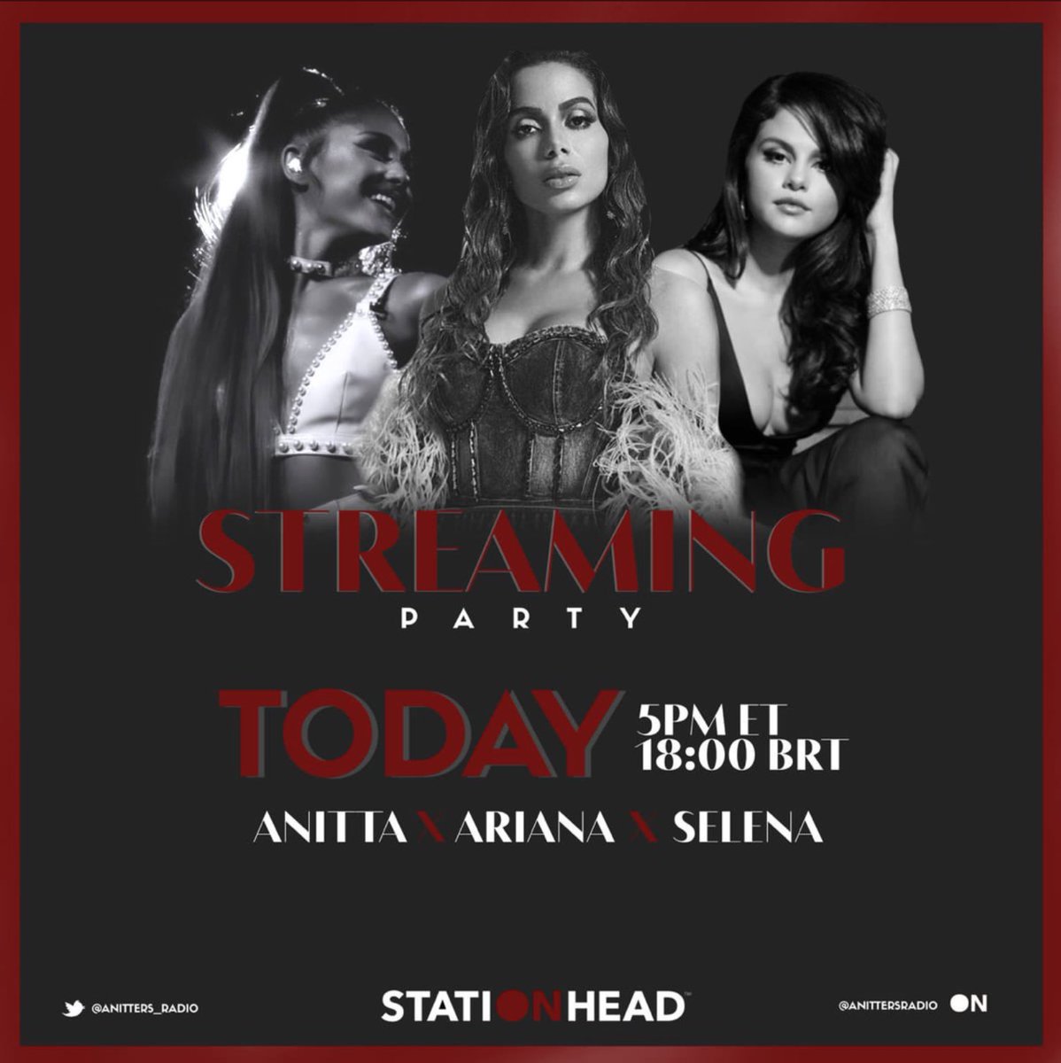 BardinitterWW's tweet photo. 🚨 STREAMING PARTY ON ANITTERS RADIO TODAY 🚨 always remember 1 listener = 1 stream. Be one of those listeners ‼️‼️‼️ https://t.co/8lxwOaPTD9