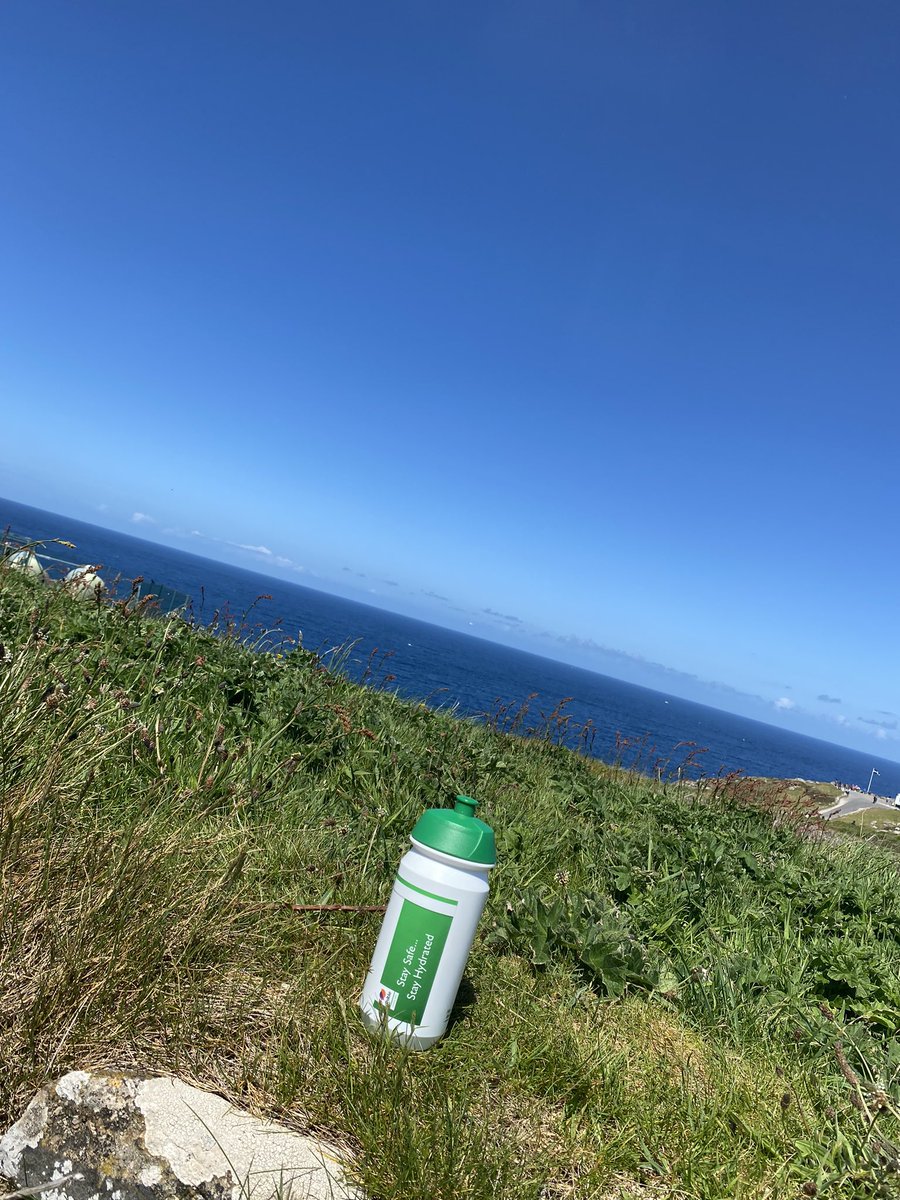 landscaping1111's tweet photo. Staying hydrated at the edge of the UK! @LandsEnd @MitieLandscapes! Fabulous walk from Sennen Cove! https://t.co/YIM1eMry0L