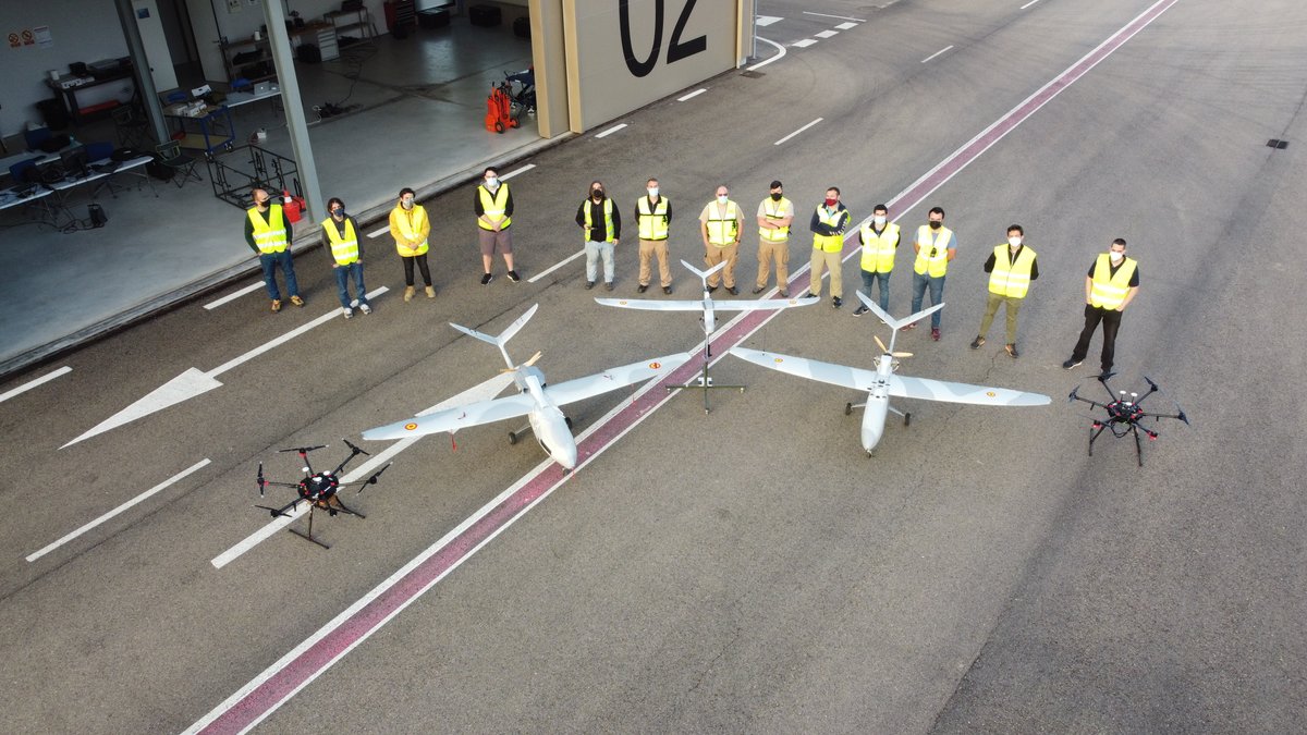 We have successfully performed the land operation of our Second Field Trials during last week  thanks to the collaboration of the partners. Flights took place in Villacarillo (Spain) to evaluate the performance of our system using four different UAS sharing the same airspace.