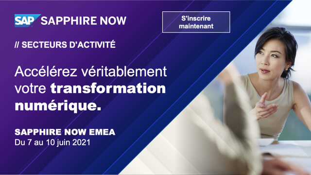 ebireta1's tweet photo. Les leaders du secteur qui ont décidé d'accélérer, et non de reporter, leur investissement dans la numérisation feront une présentation à #SAPPHIRENOW. J'en suis ! Et vous ? https://t.co/NbMgCUNzpw https://t.co/KVm9EhTOXG