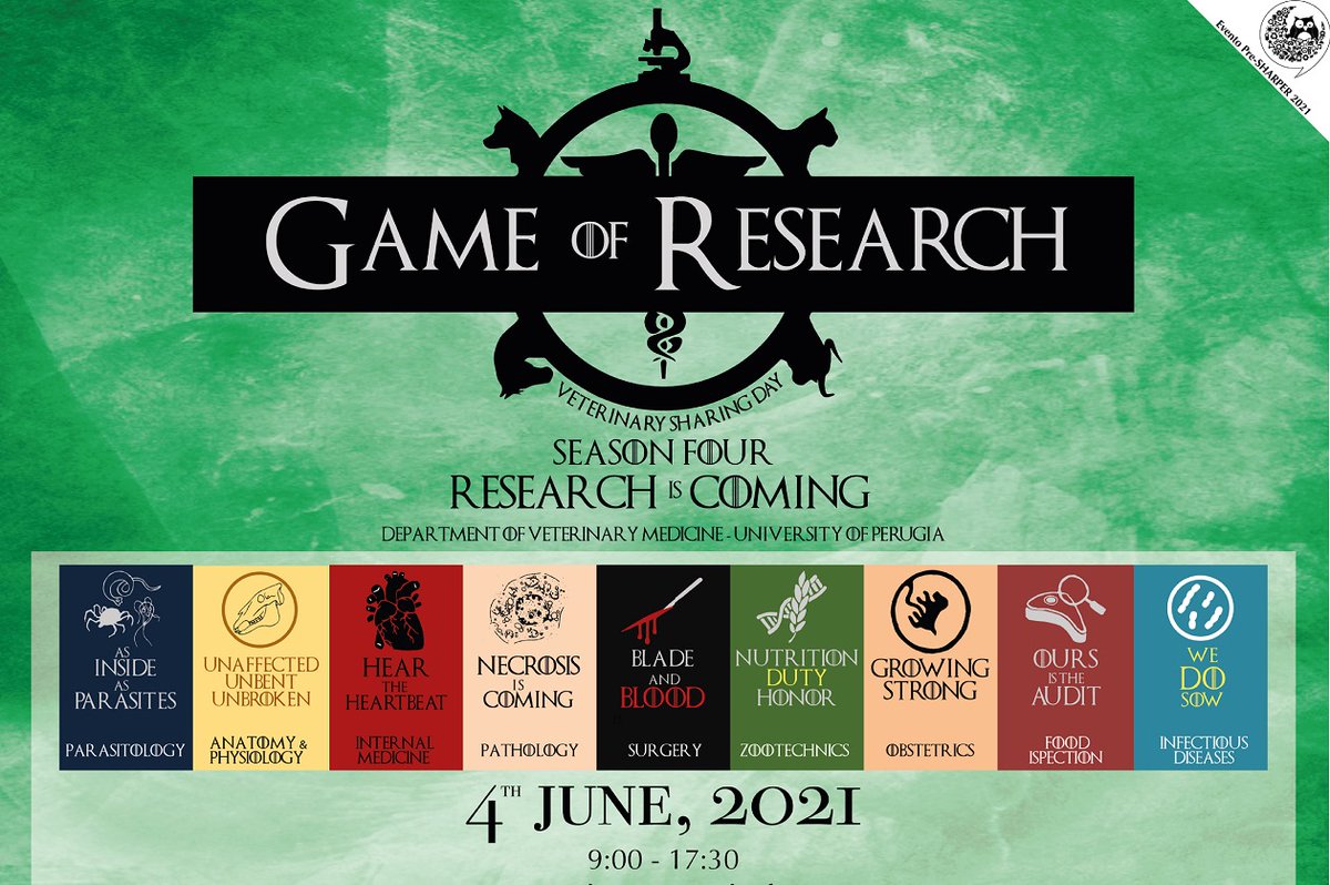 UniperugiaNews's tweet photo. #domani
๐ฌ Research is Coming!!
Sono aperte le iscrizioni per lโevento
๐ Game of Research 2021!
โผ๏ธInfo: evento.gameofresearch@unipg.it
โก๏ธ WebSite: https://t.co/NlBbanrYoB
#gameofresearch #europeanresearchersnight #sharpernight #unipg https://t.co/fXdU8xvA5q