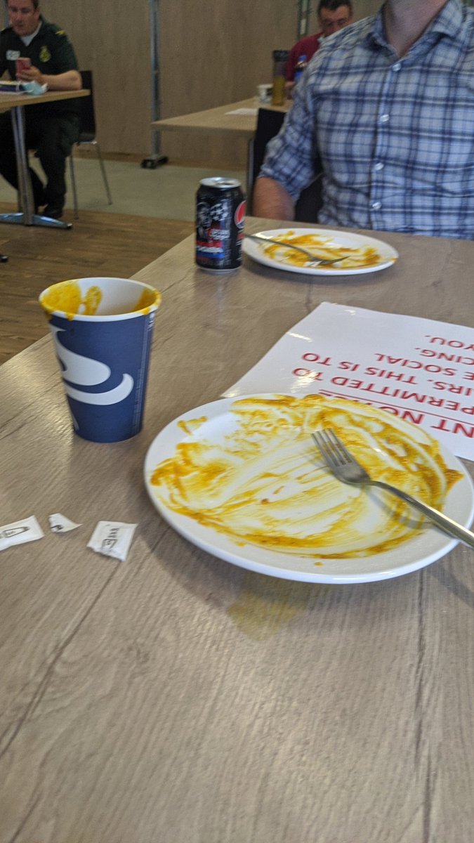 Not saying the riverside canteen ladies look after me, but a newbie server gave me a portion of chicken curry that was a bit skimpy. Was deemed unacceptable by the till lady. Got an extra portion delivered to my table in a cup.
Riverside for life.