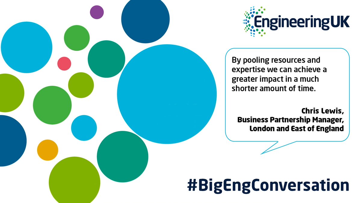 _EngineeringUK's tweet photo. EngineeringUK Business Partnership Manager Chris Lewis talks about how importance of collaboration is reflected when we bring organisations together, like the Tomorrow's Engineers Code pledge #BigEngConversation #collaboration
https://t.co/kggjgUQOr8 https://t.co/1AykarU8zu