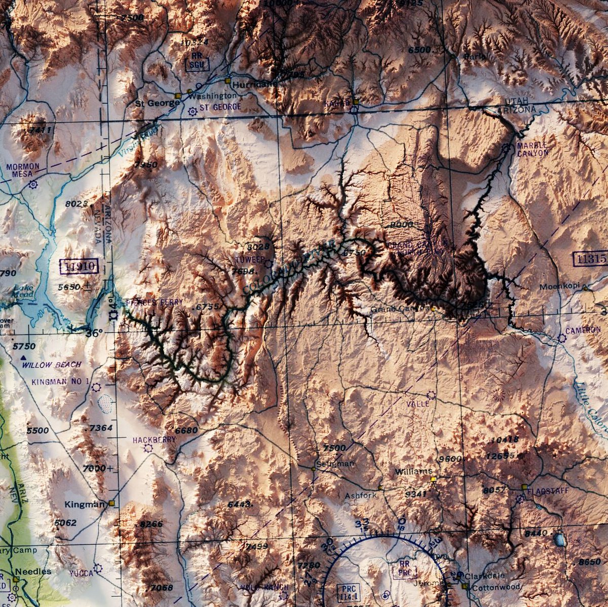 geo_spatialist's tweet image. Aeronautical Route Chart 2204 - Western United States - 1950
3D Render
#arcgispro #b3d #aeronautics #aviation #geography #GIS #dataviz