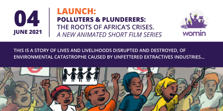 This is a story of lives and livelihoods disrupted and destroyed, of environmental catastrophe caused by unfettered extractives industries... launching tomorrow: 4 JUNE 2021 #extraction #neoliberalcapitalism #launch #polluters #plunderers #africa #crisis