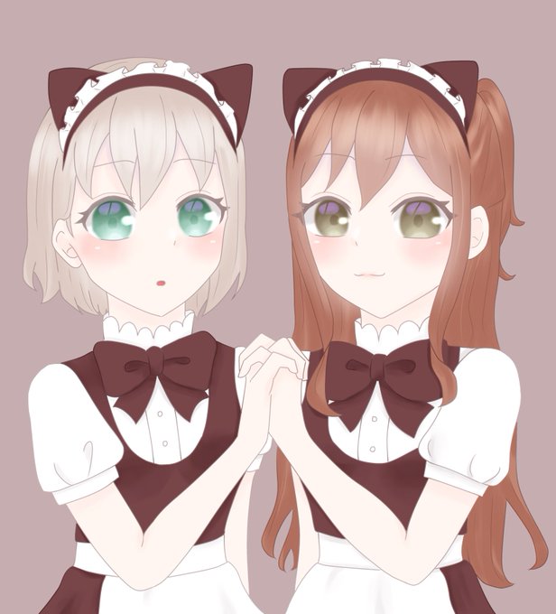 青葉モカのtwitterイラスト作品