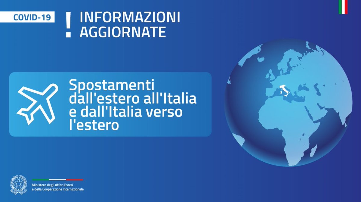 #Emergenza #Coronavirus
Trovate informazioni utili per gli spostamenti da/per i paesi esteri anche sul nostro sito ➡ bit.ly/2SWW87W
Da oggi #3giugno consentiti gli spostamenti transfrontalieri senza test PCR negativo. 
#SocialmediacommunityFVG