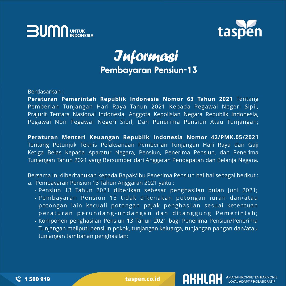 PT TASPEN (Persero) tweet media