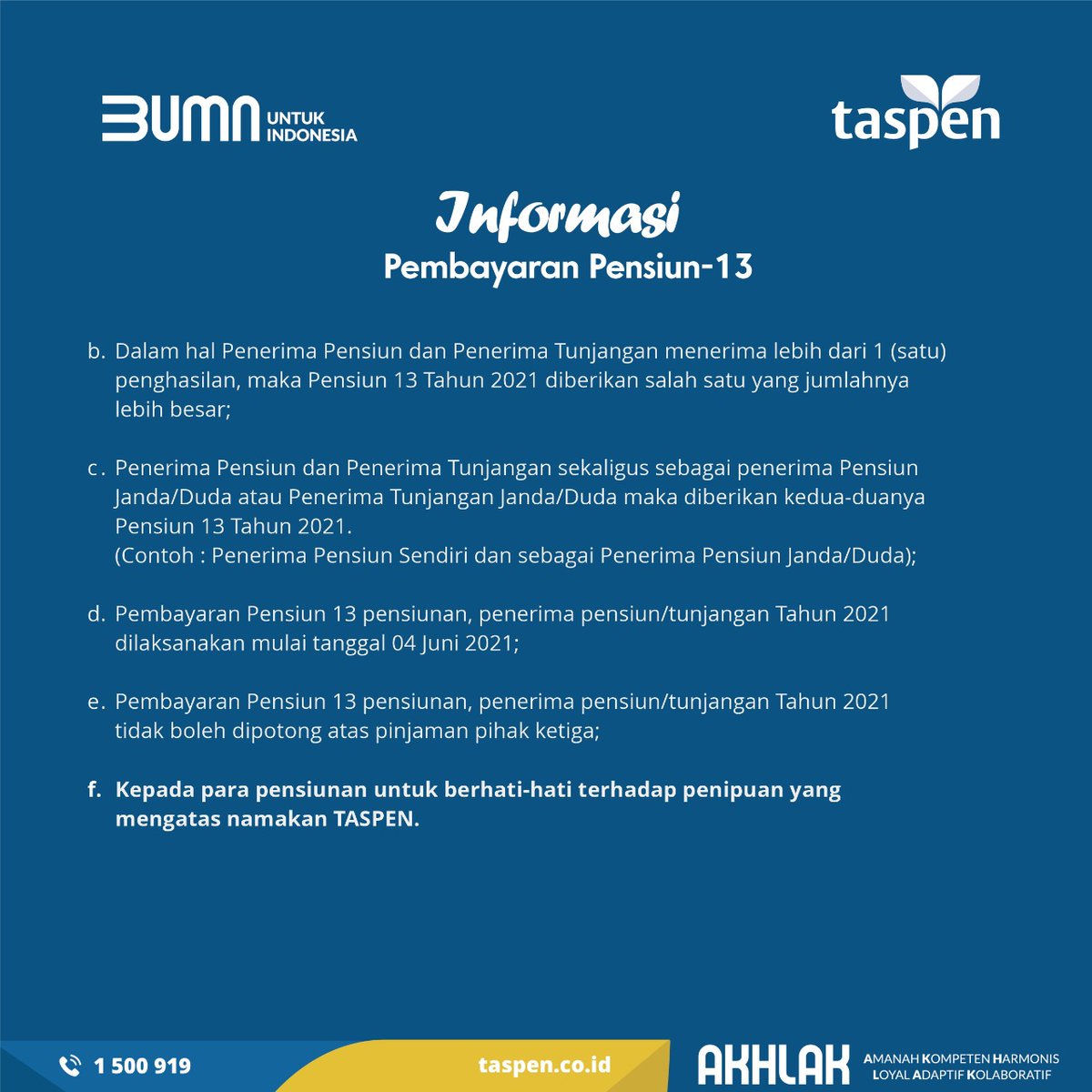 PT TASPEN (Persero) tweet media