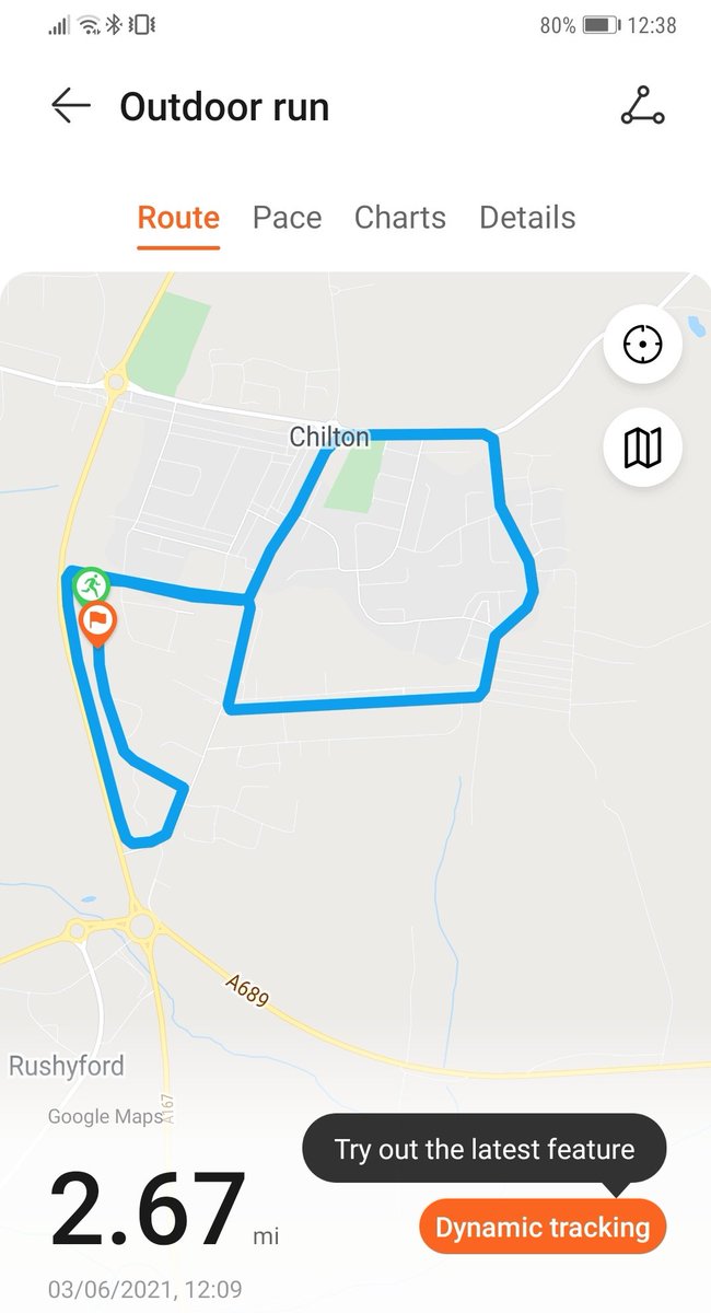 MartinOverend's tweet photo. After a kicking from my personal trainer and motivational coach @ferryhillbuston, I finally got out running again after 4/5wks. "Quick" short run to get legs going, after I forgot I entered the Virtual Blaydon race next week π€¦ββοΈ #FatBoyStillRunning #just πββοΈ https://t.co/VoNB7tqD8x