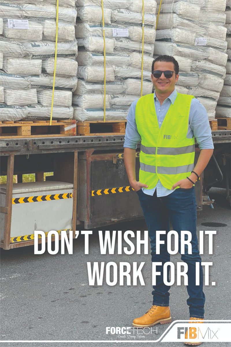 fibmix's tweet image. Don’t wish for it 
Work for it 
#forcetech #fibmix #steelfiber